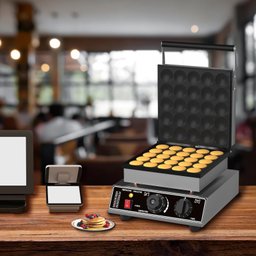 Takywep Máquina de Mini Panquecas 25 Unidades 1750w Inox 110v - 7