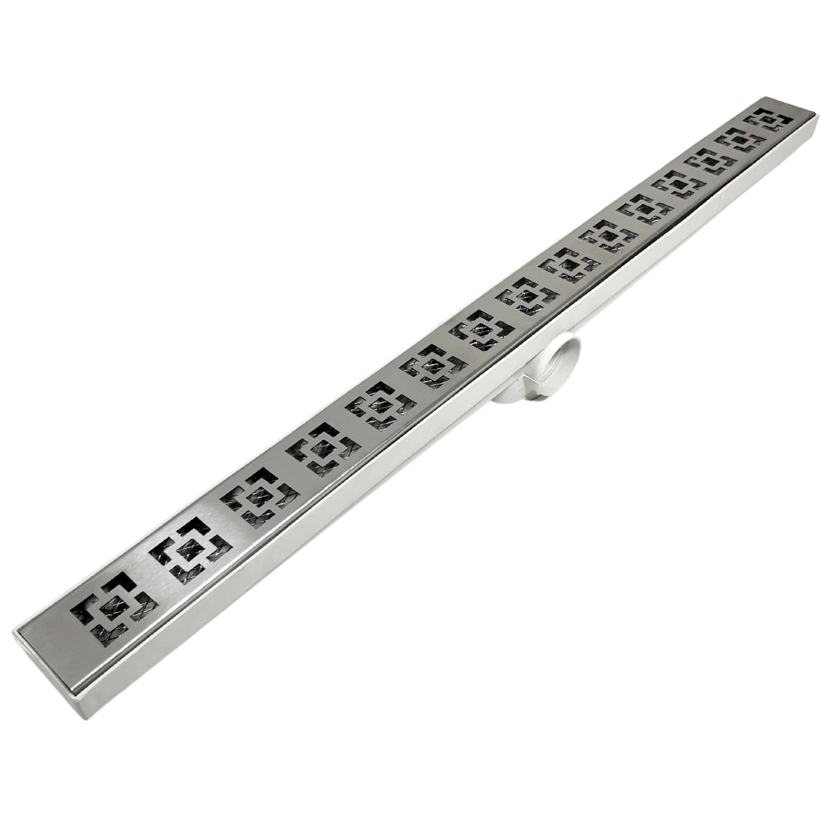 Ralo Escoamento Lavabo Dubai 5x70 Inox com Tela Branco - 1