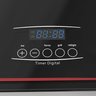 Fogão 5 Bocas Preto com Frente em Vidro Preto e Timer Digital Dako Diplomata Grill Bivolt - 5