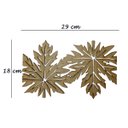 Ver imagem 3 de Conj 2 Descanso de Panelas e Travessas Duplo Folha Bordo Canada Mdf 29cm