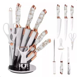 Conjunto de Facas 8 Pçs com Suporte N245046-7 - Quanhe - 4