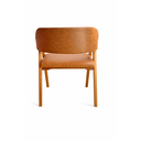 Ver imagem 5 de Poltrona Master Luxo em Couro Caramelo Artesanal - Madeira de Demolição