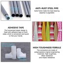 Ver imagem 4 de Guarda Roupa Triplo Adulto Infantil Portatil Arara Roupeiro Organizador Cabideiro Armario