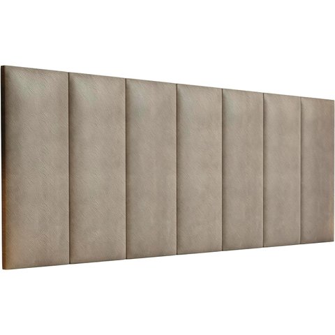 Cabeceira Imperial Modular P/ Cama Box Queen 1,60 Cm - Bege