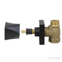 Ver imagem 4 de Acabamento Quadrado Metal Black Preto Registro Pressão e Gaveta 1/2 3/4 e 1 Padrão Deca C45 Banheiro