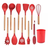 Kit 12 Utensílios Pequeno Cozinha Moderno Tábua Vermelho - 1