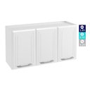 Ver imagem 3 de Armário Aéreo Cozinha Modulado Topázio c/ 3 Portas Branco - Telasul