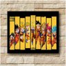 Placa Decorativa - Dragon Ball Z: Evolução Goku - Grande - 1