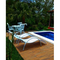 Borda Piscina Atérmica Linha Prime 50x50x2cm  Branca - Areia de Quartzo Ind. Cimentícia - 5