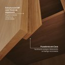 Ver imagem 6 de Guarda-roupa Modular Canto Linear Arani CabeCasa MadeiraOriginals