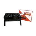 Ver imagem 1 de Churrasqueira Portátil Carvão Maleta Aço Carbono 35x27x20cm