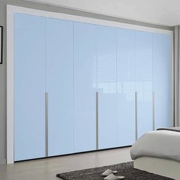 Kit 10 Metros de Papel de Parede Lavavel Modelo Alto Brilho Azul Caribe - 3