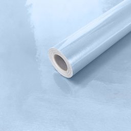 Kit 10 Metros de Papel de Parede Lavavel Modelo Alto Brilho Azul Caribe - 1