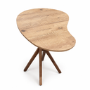 Ver imagem 6 de Mesa de Jantar Orgânica Escritório 2 Lugares 90x60 Cozinha Pequena Base de Madeira Floresta