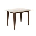Ver imagem 1 de Mesa para Sala de Jantar 120cm Retangular Tampo Chanfrado Kate Poliman
