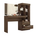 Ver imagem 4 de Penteadeira com Espelho Nogal trend Notável Móveis