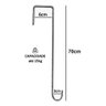 Kit 3 Ganchos Caibro 70cm para Pendurar Plantas - 2