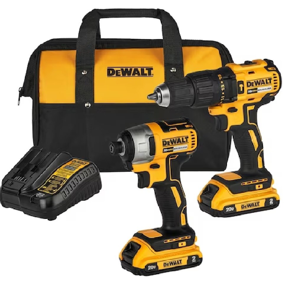 Kit Combo Parafusadeira/Furadeira de Impacto DCD7781 +DCF7871 20V Brushless com Bolsa Dewalt Bivolt  - 1