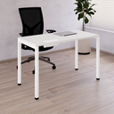 Ver imagem 1 de Escrivaninha Smart com Pé Trave 120x60cm Yescasa Branco