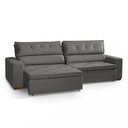 Ver imagem 5 de Sofá Prime 3 Lugares, Retrátil, Reclinável, 2,05M com Molas Yescasa