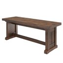 Ver imagem 6 de Conjunto de Bancos com Mesa em Madeira Maciça Walnut