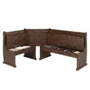 Ver imagem 2 de Conjunto de Bancos com Mesa em Madeira Maciça Walnut