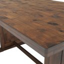 Ver imagem 7 de Conjunto de Bancos com Mesa em Madeira Maciça Walnut