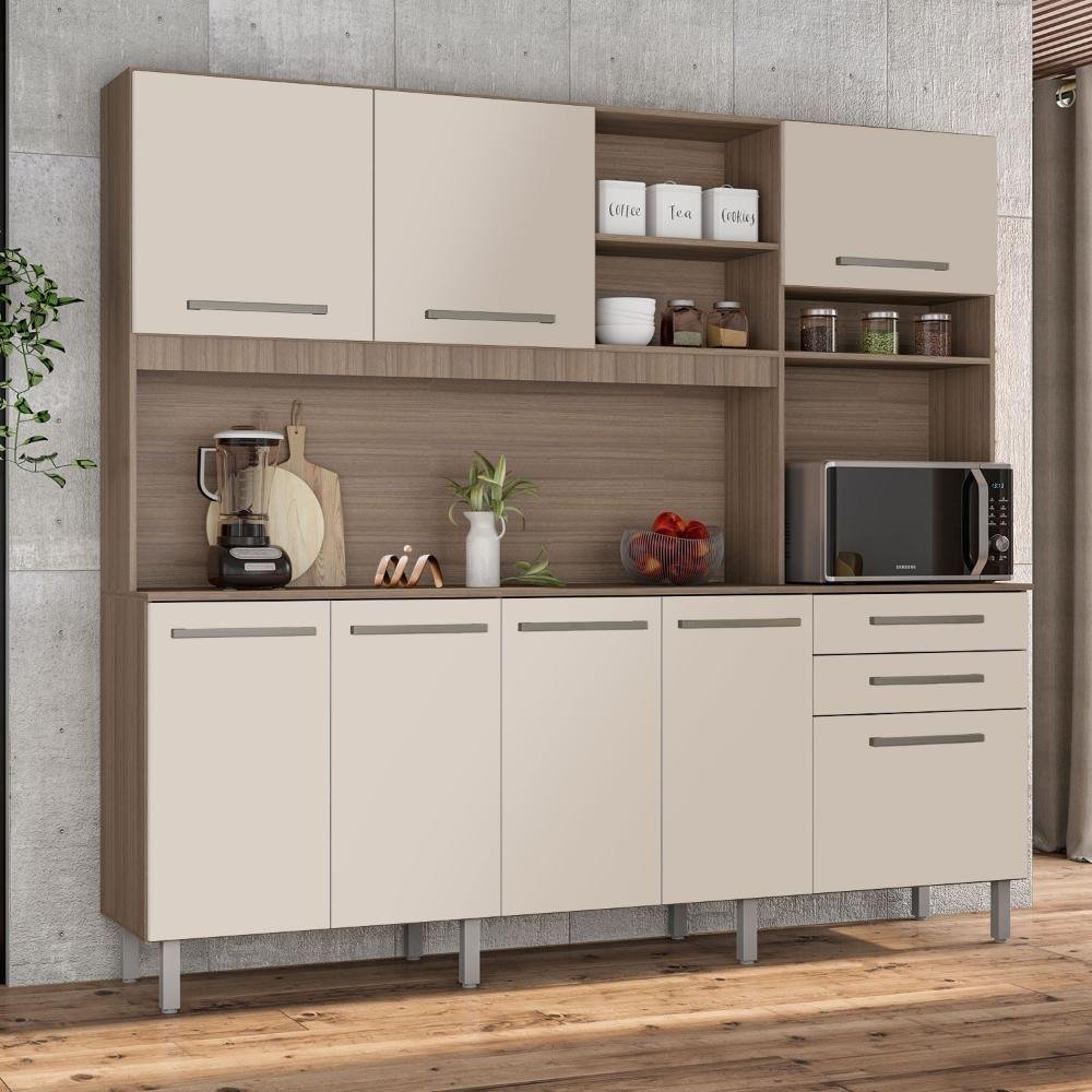 Cozinha Completa Montana Ibiza Madine Montana Arenas | MadeiraMadeira