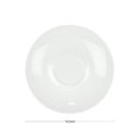 Ver imagem 3 de Jogo 12 Xicaras de Chá com Pires 220ml Porcelana Branca Clean Lyor Mesa Posta