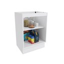 Ver imagem 4 de Balcão Celeste Kappesberg 100% Mdf 1 Porta Branco/nogueira 60cm