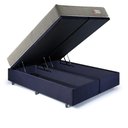 Ver imagem 5 de Base Box Baú Queen 158x198 Suede Preto com Colchão Ecoline D40 Espuma