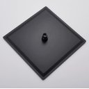 Ver imagem 7 de Chuveiro Ducha Quadrado Preto Fosco 25x25cm