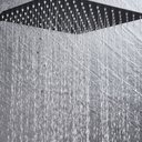 Ver imagem 2 de Chuveiro Ducha Quadrado Preto Fosco 25x25cm