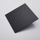 Ver imagem 6 de Chuveiro Ducha Quadrado Preto Fosco 25x25cm