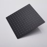 Chuveiro Ducha Quadrado Preto Fosco 25x25cm - 6