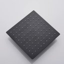 Ver imagem 1 de Chuveiro Ducha Quadrado Preto Fosco 25x25cm