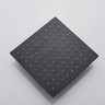 Chuveiro Ducha Quadrado Preto Fosco 25x25cm - 1