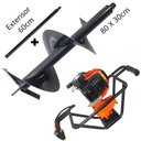 Ver imagem 1 de Perfurador de Solo Vulcan VPS520 Broca 80x30cm + Extensor de 60cm Ideal Para o Plantio de Árvores
