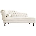Ver imagem 2 de Divã Recamier Diana Lado Direito 120cm Corano Adj Decor Branco