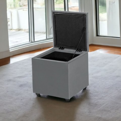 Baú Banqueta Organizador Porta Brinquedo Assento Decorativo