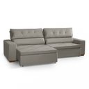 Ver imagem 6 de Sofá Prime 4 Lugares, Retrátil, Reclinável, 2,25M com Molas Yescasa