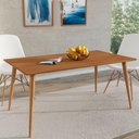Ver imagem 1 de Mesa de Apoio Fenerbache 1,60 S/vidro Cedro