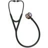 Estetoscópio 3m Littmann Cardiology Iv 6240 Preto com Rainbow Alto Polimento e Conector Preto - 2
