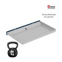 Ver mais imagens de Mapoteca 10 Gavetas 120,4cm x 122,3cm Aço Branco/Azul Delrei