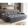 Sofá Prime 4 Lugares, Retrátil, Reclinável, 2,35M com Molas Yescasa - 2