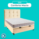 Ver imagem 4 de Kit Cabeceira + Cama Box Bau + Colchão Casal D23 D23 Inducol