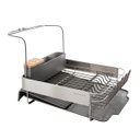 Ver imagem 1 de Escorredor de Pratos Expansível em Aço Inox Cinza 45x61cm Kitchenaid