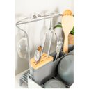 Ver imagem 3 de Escorredor de Pratos Expansível em Aço Inox Cinza 45x61cm Kitchenaid