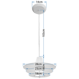 Lustre Pendente Round 3 Vidros Redondos Filet Sala Quarto - 2