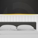 Ver imagem 4 de Kit Painel Ripado Eva Autocolante Pr61 117cm Altura | Valor do M2